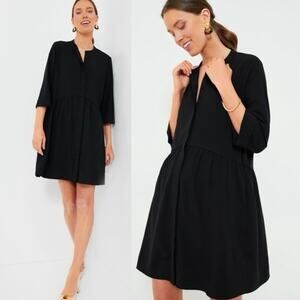 Tuckernuck Black Royal Shirt Dress